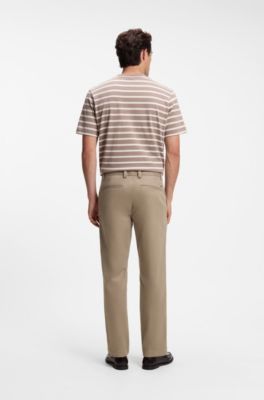 Straight-fit trousers, Light Brown