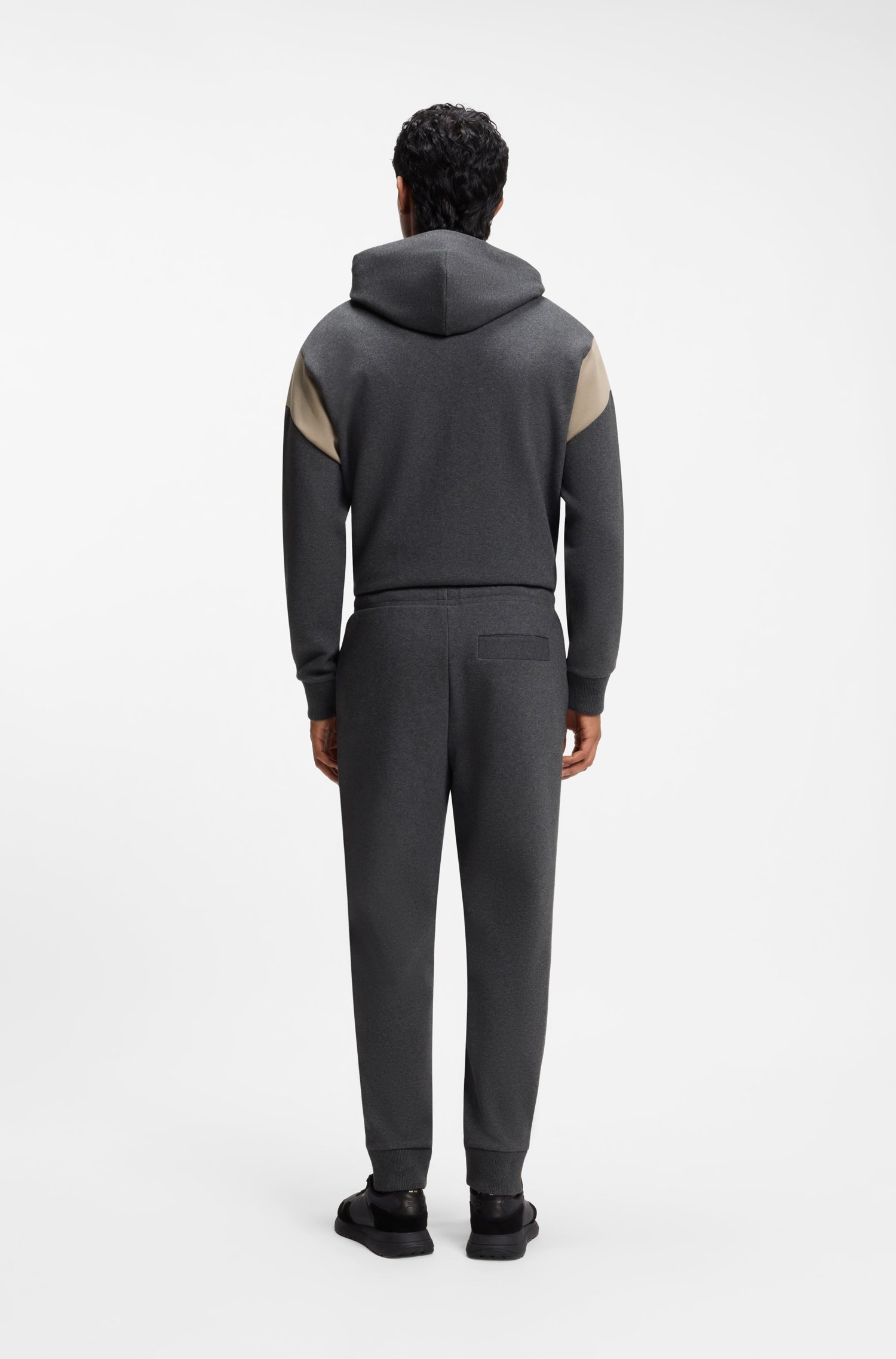 Boss Tracksuit set in cotton-blend piqué t-shirts herr – bild 3