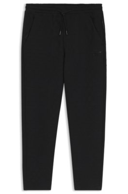 Boss Uomo Nero Porsche X Pantaloni Della Tuta Con Motivo Pasha