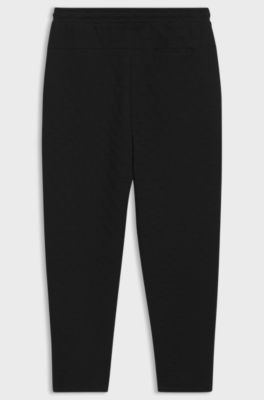 Porsche x BOSS Pantaloni della tuta con motivo Pasha, Nero