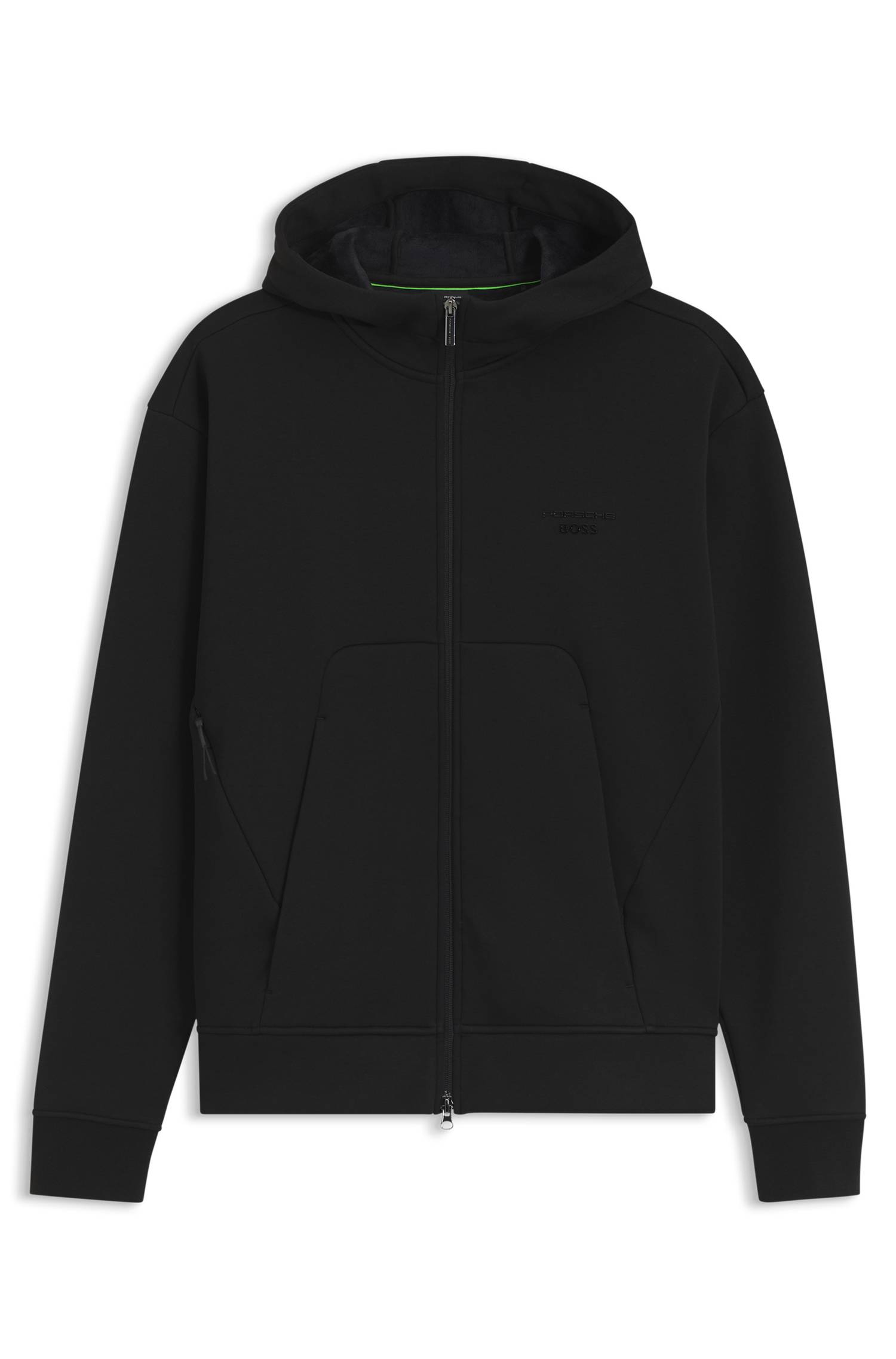 Boss Porsche x relaxed-fit zip-up hoodie with logo herr – bild 4