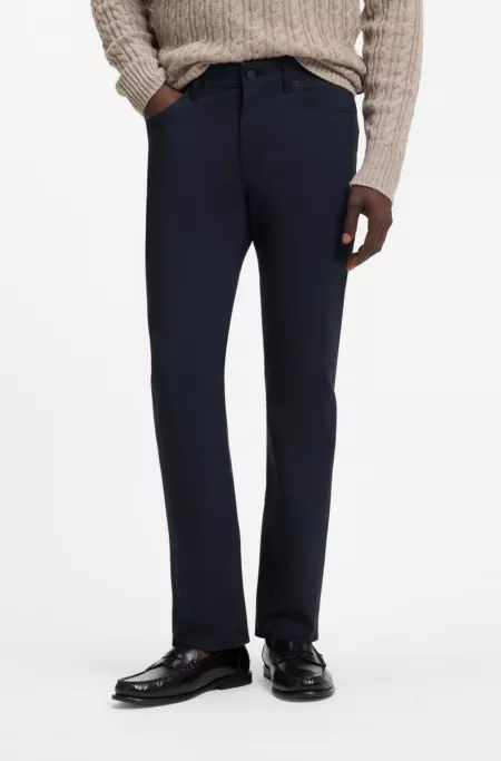 Slim-Fit Hose aus Stretch-Baumwolle