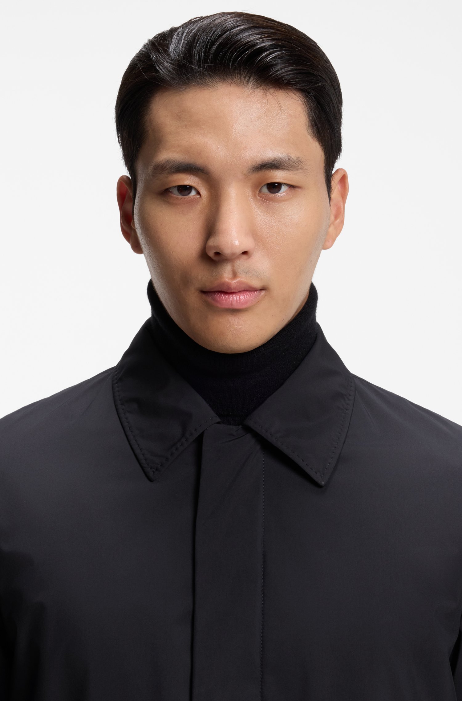 Boss Padded jacket in peached technical fabric jackor herr – bild 3