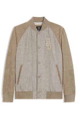 BOSS Selected by Shohei Ohtani ジャケット レザースリーブ