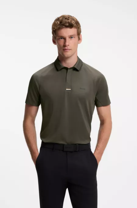 Paddy Active polo en piqué stretch
