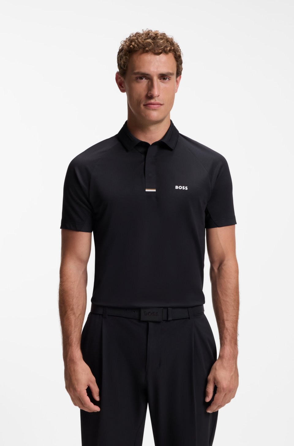 Paddy Active polo shirt in stretch piqué