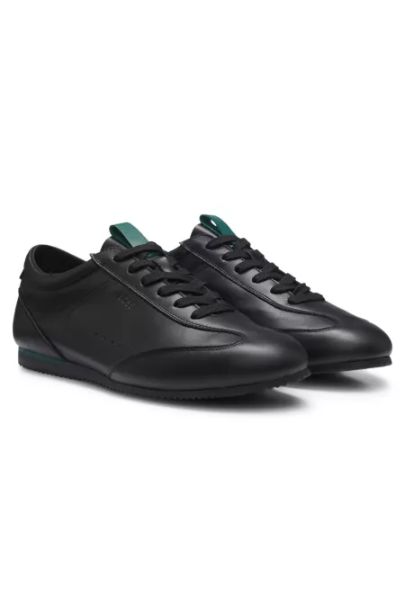BOSS x ASTON MARTIN trainers in leather