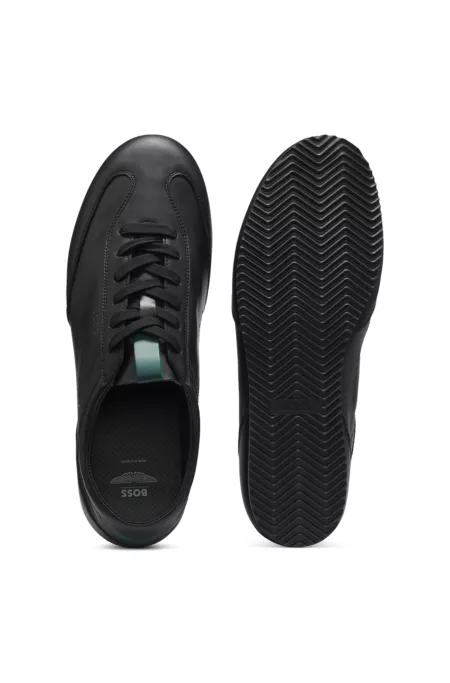 BOSS x ASTON MARTIN trainers in leather