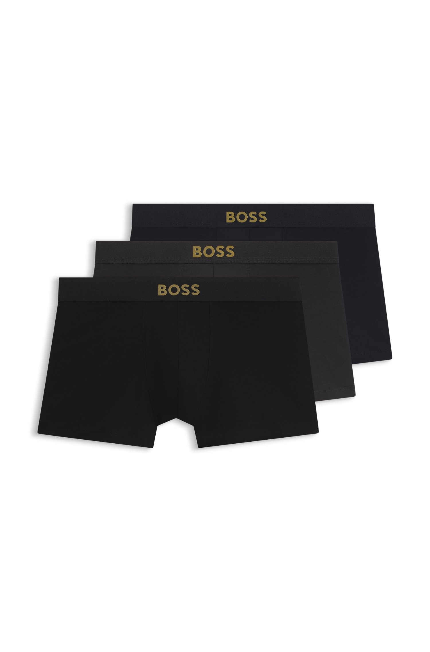 Boss Trunk 3P Gold Logo G kalsonger herr – bild 7