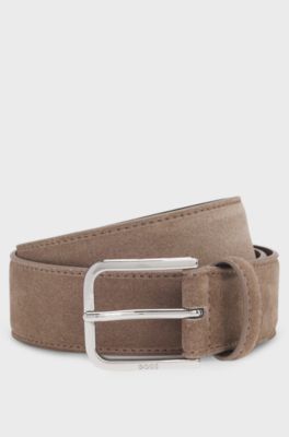 BOSS Selected by Shohei Ohtani suede belt , Beige