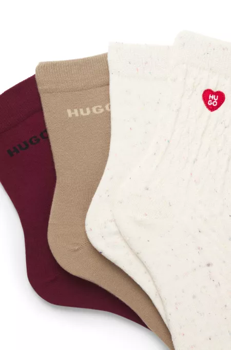Vierer-Pack Business-Socken in verschiedenen Designs