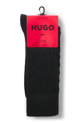 Hugo Two-pack of regular-length socks övrigt herr – bild 2