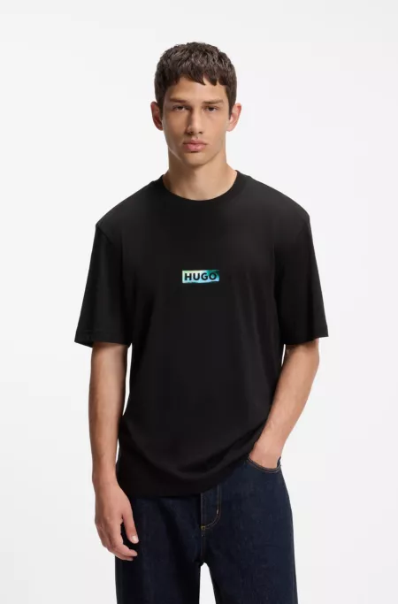 Cotton T-shirt with graphic print