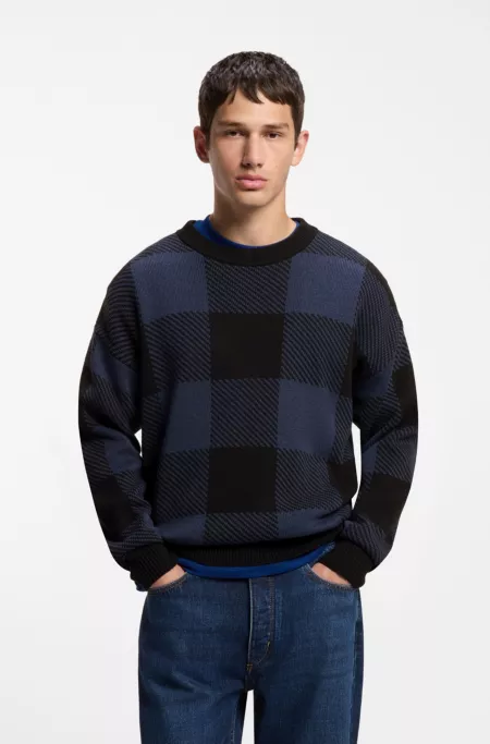 Pull Relaxed à carreaux Buffalo