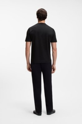 Boss x ASTON MARTIN cotton T-shirt with car graphic herr – bild 3
