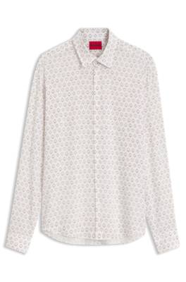 Hugo Men's slim-fit shirt for a defined look kostymskjortor – bild 4