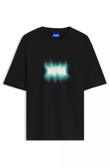 T-shirt en coton à logo imprimé