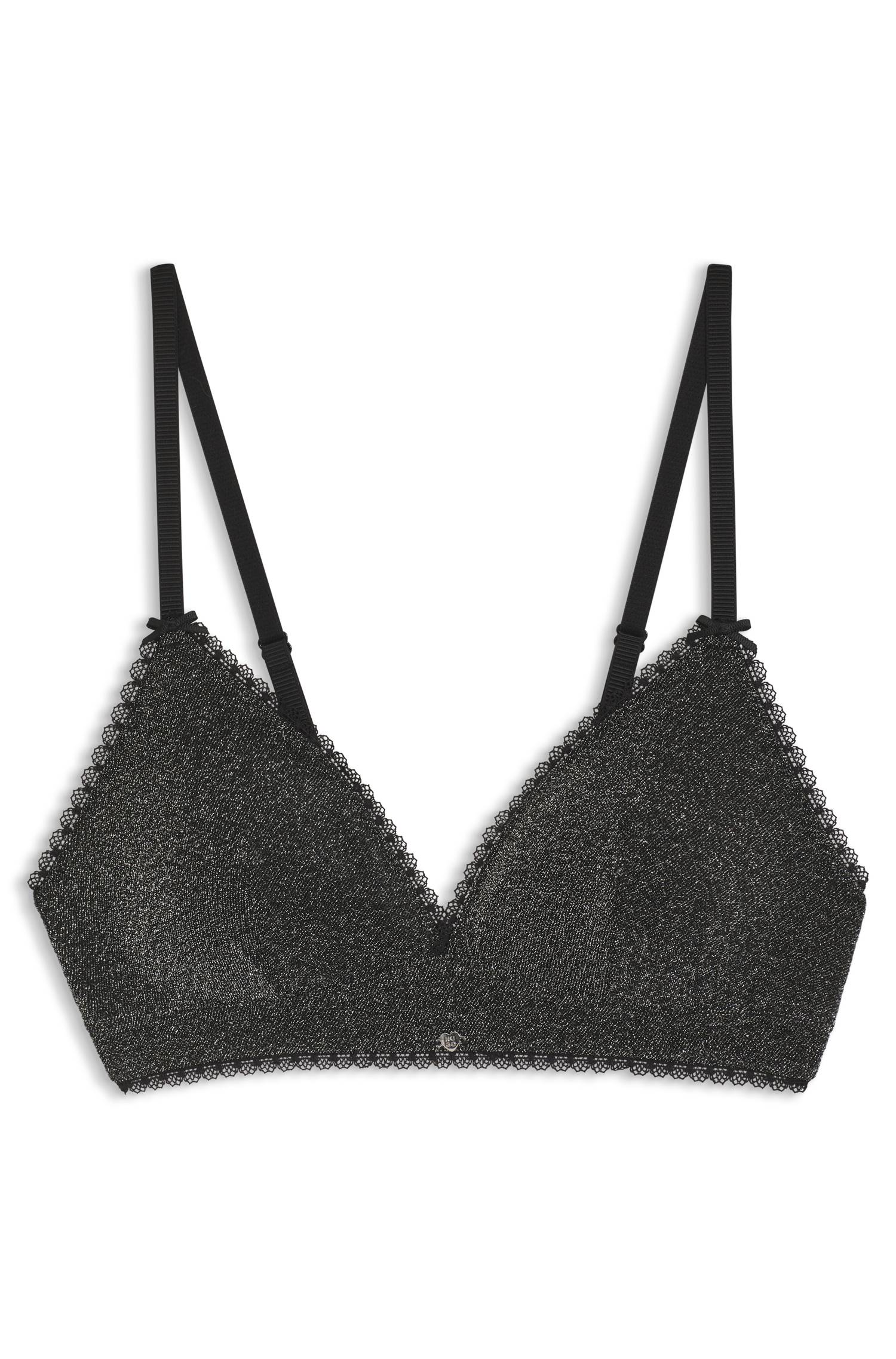 Hugo Bra with heart charm and adjustable straps bh dam – bild 4