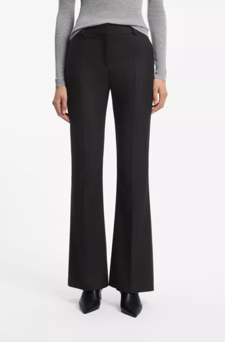 Pantalon Slim bootcut à rayures tennis