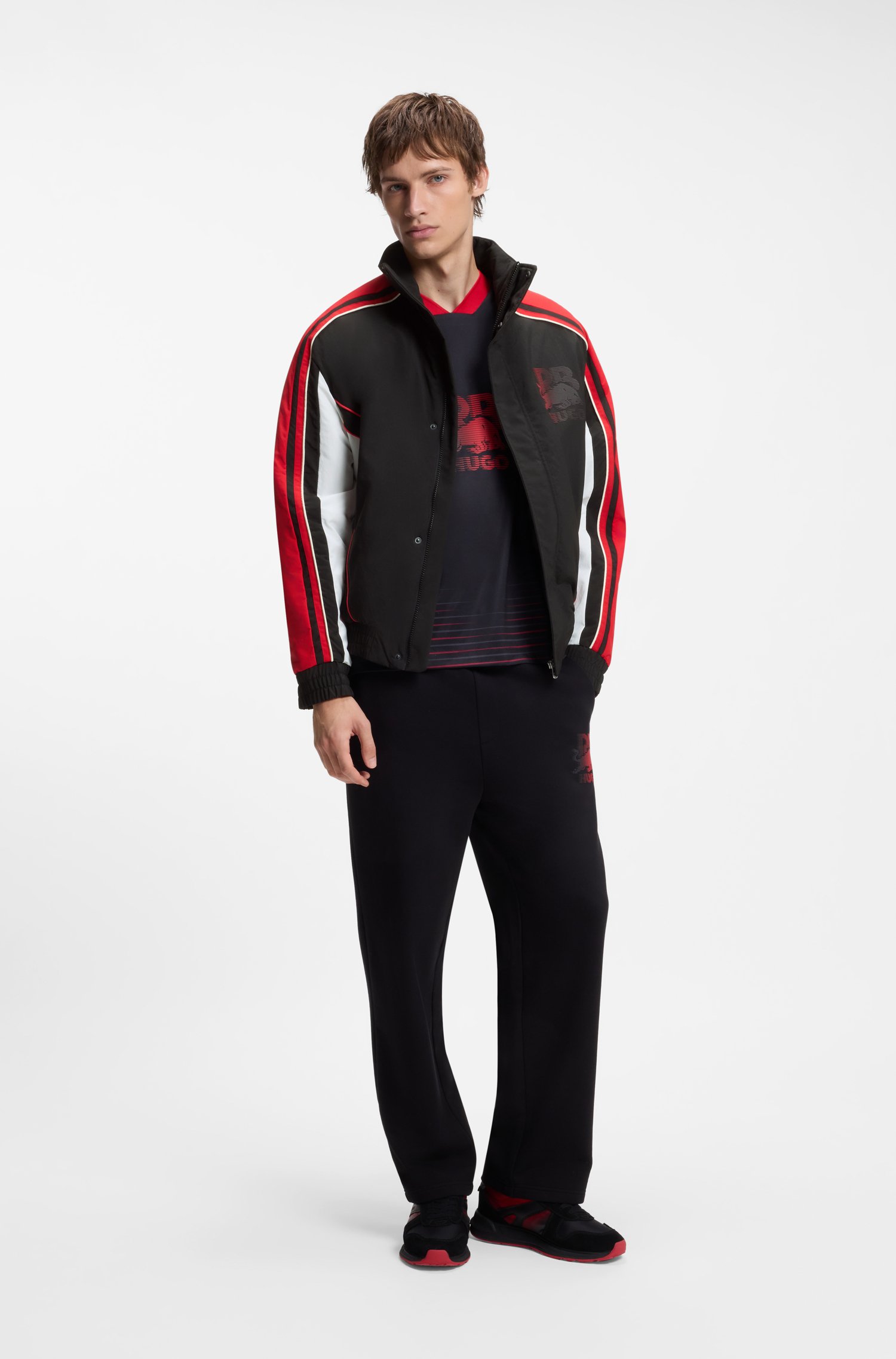 Hugo x RB water-repellent jacket with bull motif jackor herr – bild 2