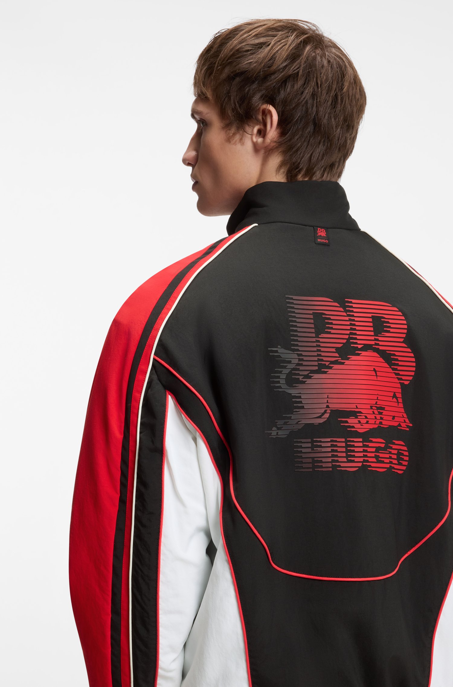 Hugo x RB water-repellent jacket with bull motif jackor herr