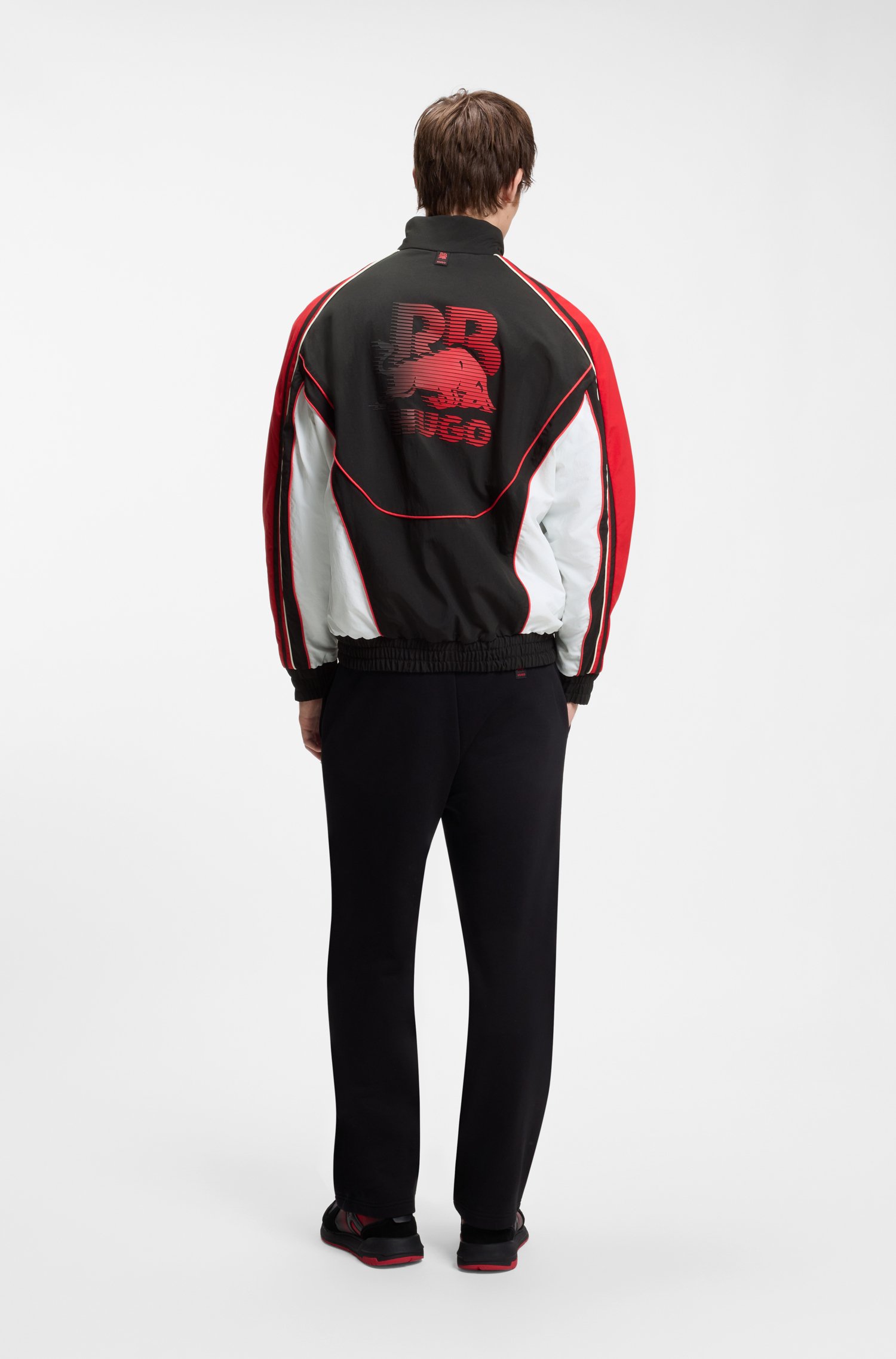 Hugo x RB water-repellent jacket with bull motif jackor herr – bild 3
