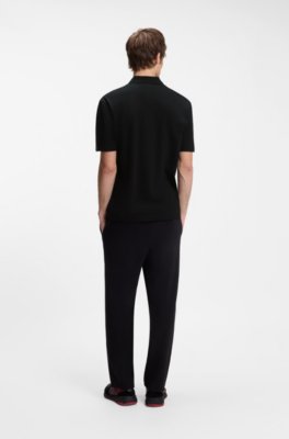 x RB piqué polo shirt with bull motif 3