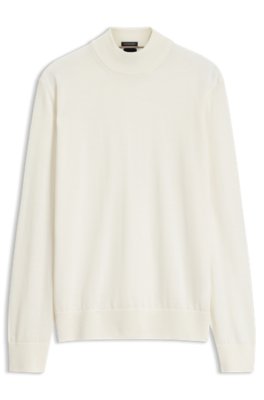 Boss Uomo Bianco - Dolcevita Bjarno - Knitwear - Xl - Immagine 2