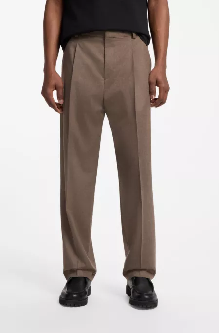 Modern-Fit Hose aus elastischem Flanell