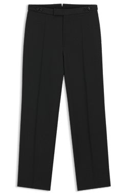Regular-fit formal trousers by Barberis