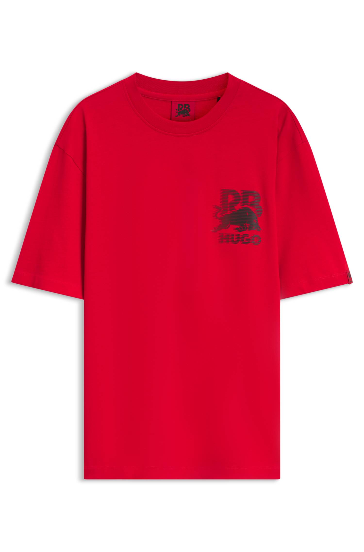 Hugo x RB T-shirt in cotton with bull motif herr – bild 4