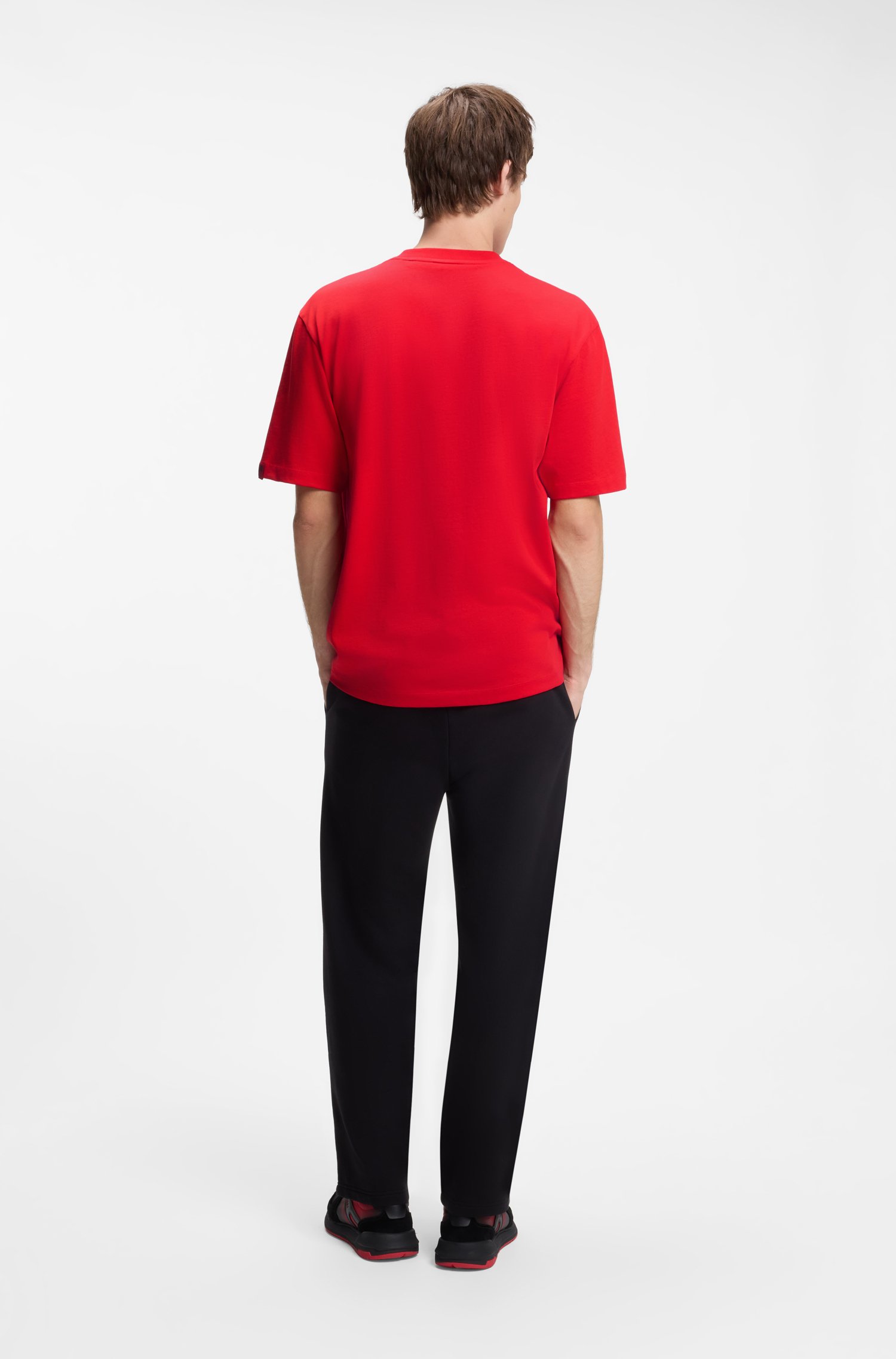 Hugo x RB T-shirt in cotton with bull motif herr – bild 3