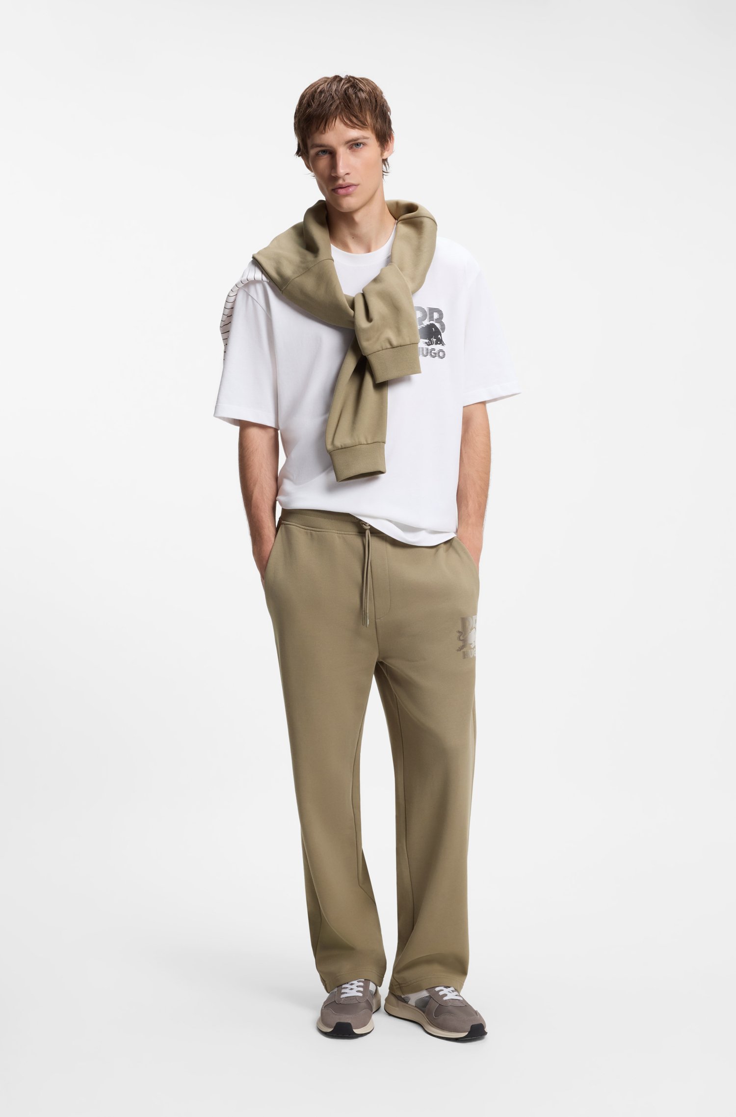 Hugo x RB tracksuit bottoms with bull motif byxor herr – bild 2