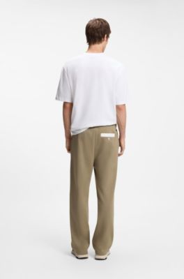 HUGO x RB tracksuit bottoms with bull motif, Light Brown