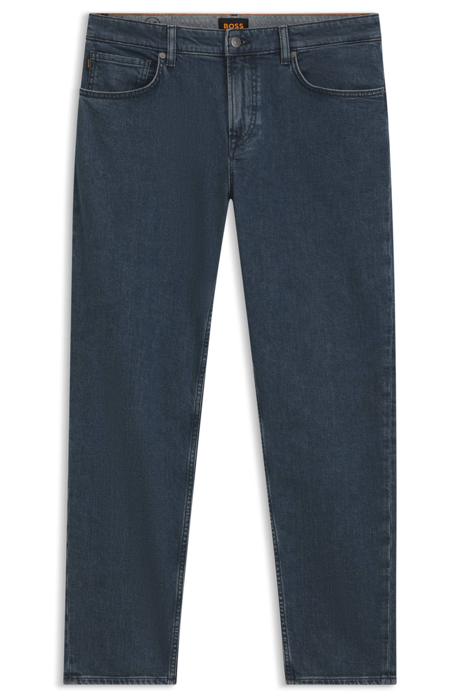 Boss Maine regular-fit jeans in comfort-stretch denim herr – bild 4