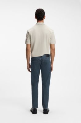Maine regular-fit jeans in comfort-stretch denim, Dark Blue