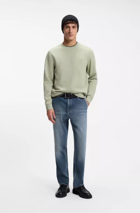 Jean Regular en denim stretch confortable bleu