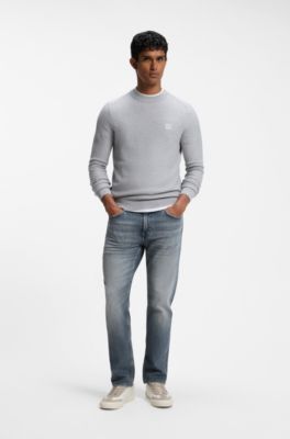 Delaware slim-fit jeans in blue comfort-stretch denim, Blue
