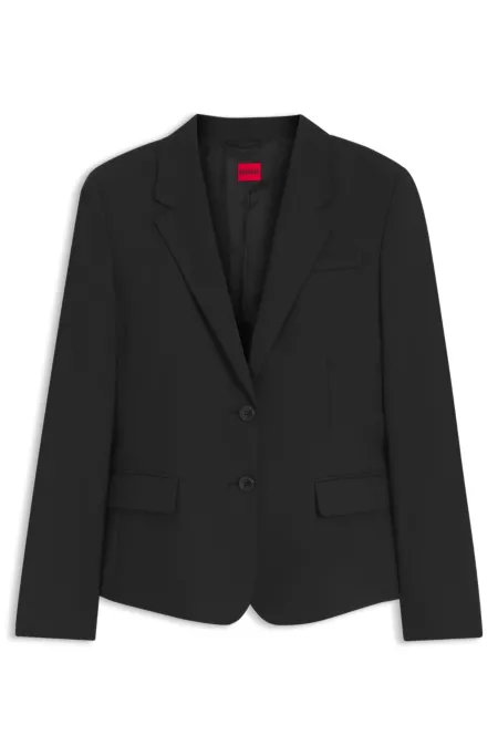 Blazer Regular en tissu stretch