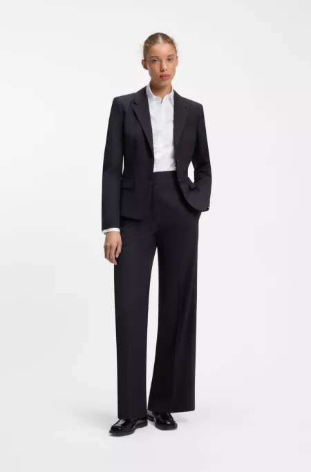 Blazer Regular en tissu stretch
