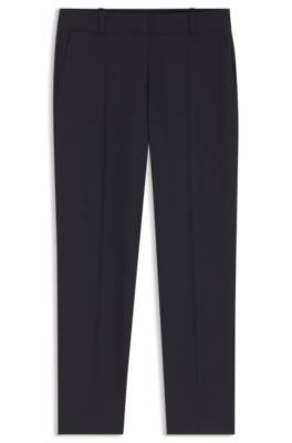 Hugo Slim-fit cropped trousers in stretch fabric kostymbyxor dam – bild 4