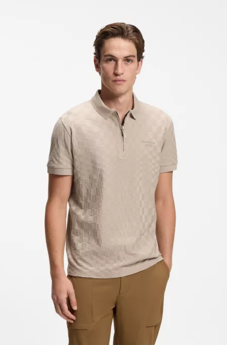 Porsche x BOSS polo à motif Pasha