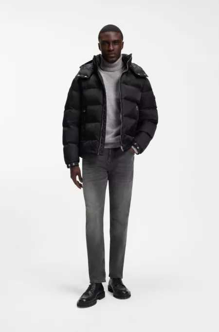 Maine Jean Regular en denim stretch noir