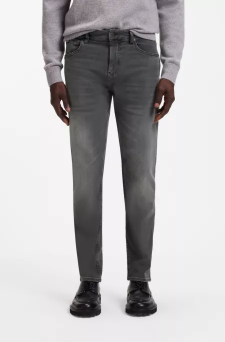 Maine Jean Regular en denim stretch noir