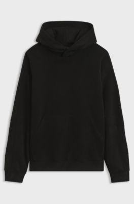 Porsche x BOSS Signature Edition relaxed-fit hoodie, Zwart