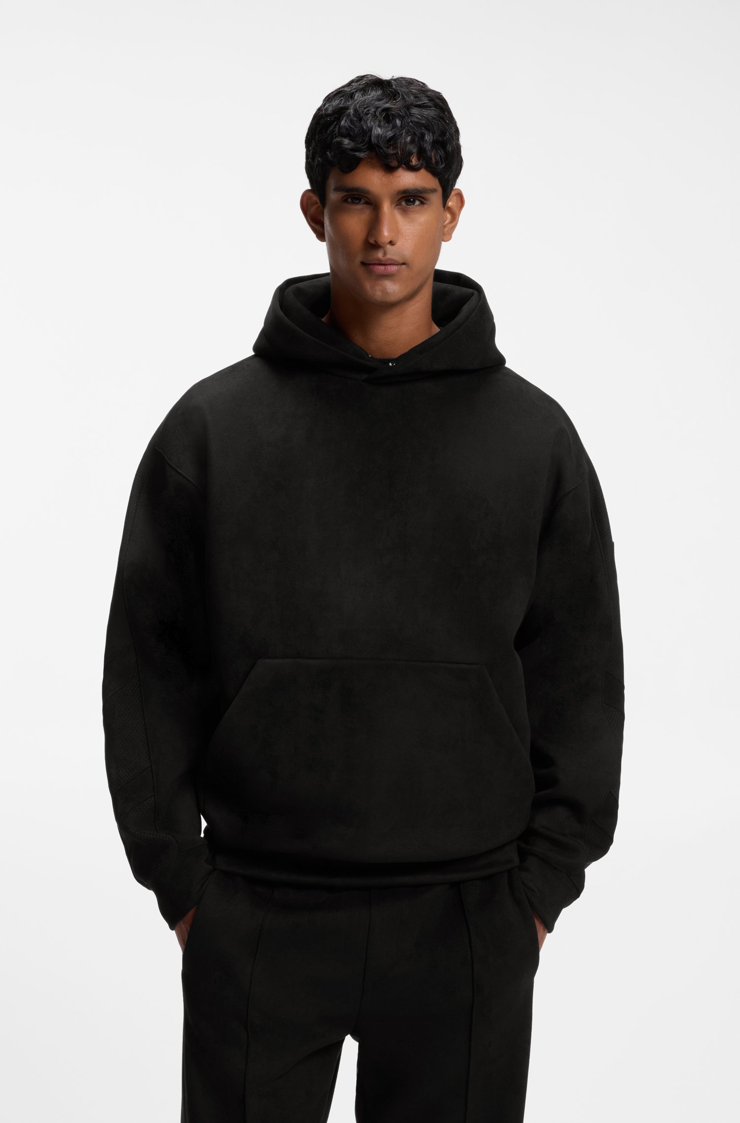 Boss Porsche x Signature Edition relaxed-fit hoodie herr