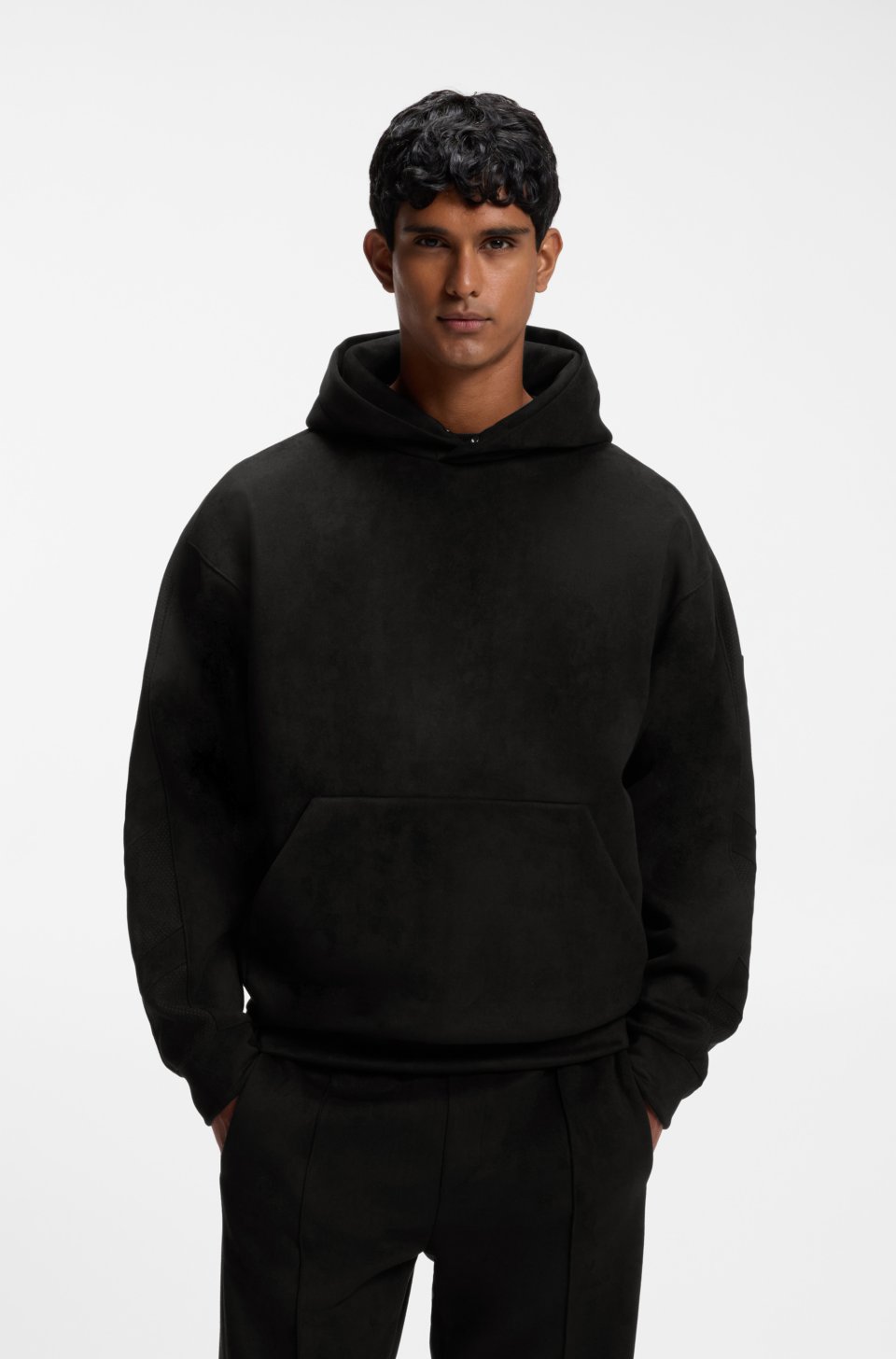 Porsche x BOSS Signature Edition relaxed-fit hoodie