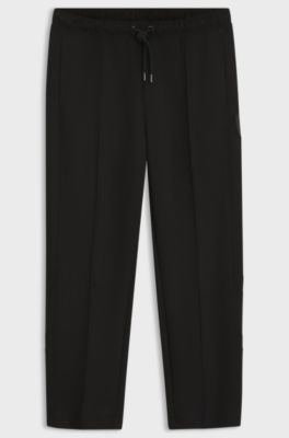 Porsche x BOSS Signature Edition relaxed-fit trainingsbroek, Zwart