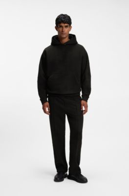 Porsche x BOSS Signature Edition relaxed-fit trainingsbroek, Zwart