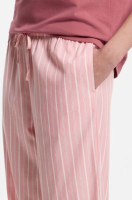 Twill pyjama bottoms, Light Pink
